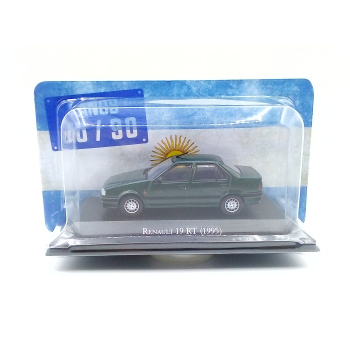 Renault 19 RT 1995 Chamade dark green - skala 1:43 - Salvat/Hachette